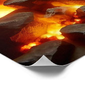 ドラゴンの洞窟アートポスター ポスター (角)