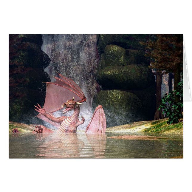 ドラゴンの滝 (正面横)