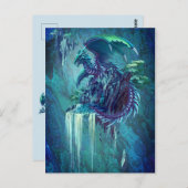 ドラゴンの滝 ポストカード (正面/裏面)