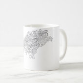 ドラゴンの火のマグ コーヒーマグカップ (正面右)