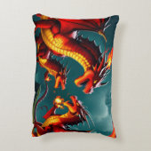 ドラゴンの火 アクセントクッション (裏面(縦))
