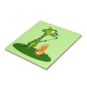 ドラゴンの火 タイル (側面)