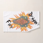 ドラゴンの火 バスタオルセット (ハンドタオル)