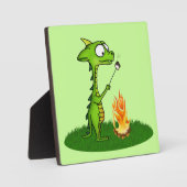 ドラゴンの火 フォトプラーク (正面)