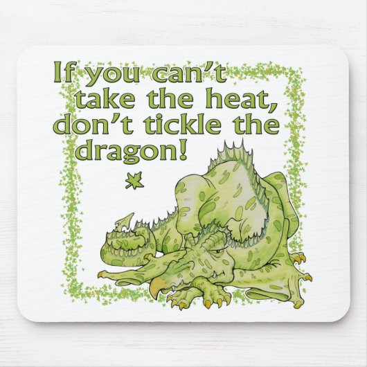 ドラゴンの火 マウスパッド (正面)