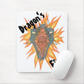 ドラゴンの火 マウスパッド (マウス)