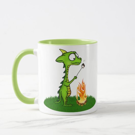 ドラゴンの火 マグカップ (左)