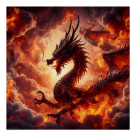 ドラゴンの炎 ポスター