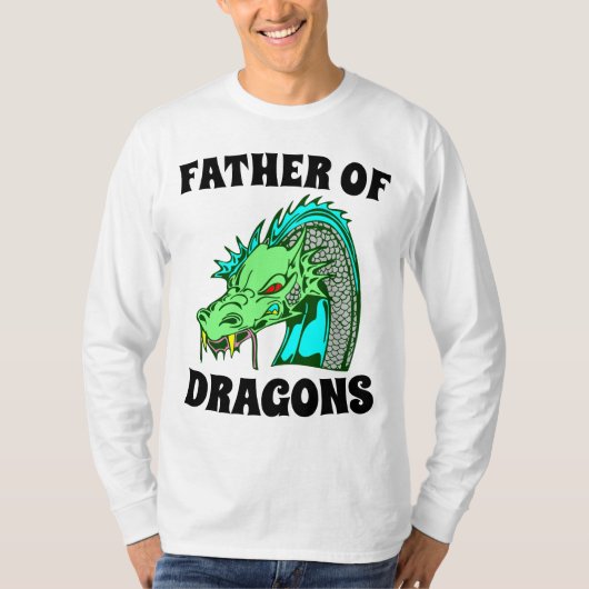 ドラゴンの父Tシャツ Tシャツ (正面)