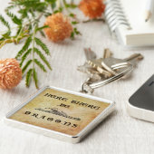 ドラゴンの登場 キーホルダー (側面)