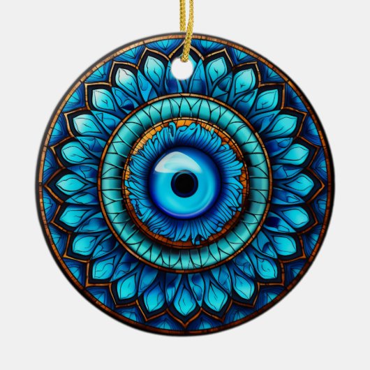 ドラゴンの目 セラミックオーナメント (正面)