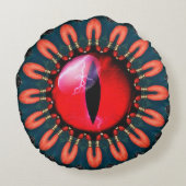 ドラゴンの目 ラウンドクッション (裏面)