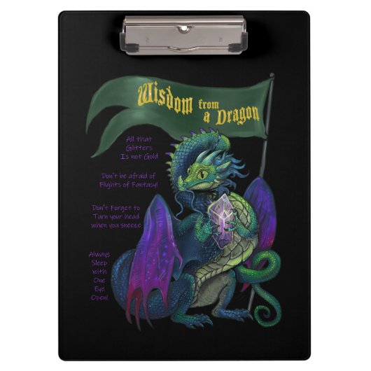 ドラゴンの知恵 クリップボード (正面)