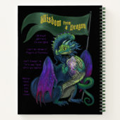 ドラゴンの知恵 ノートブック (裏面)