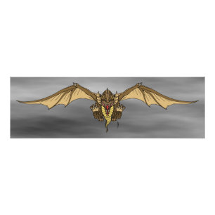 ドラゴンの破壊 フォトプリント           