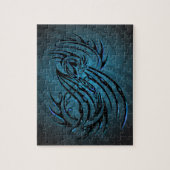 ドラゴンの種族のパズルのカッコいいの入れ墨 ジグソーパズル (縦)