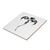 ドラゴンの種族の入れ墨 タイル (側面)