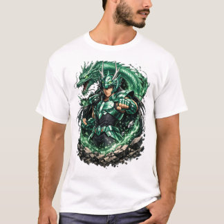 ドラゴンの紫龍 Tシャツ