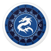 ドラゴンの結び目1 セラミックノブ (正面)