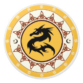 ドラゴンの結び目2 セラミックノブ (正面)