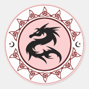 ドラゴンの結び目3 ラウンドシール