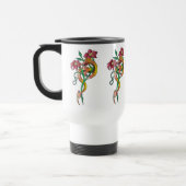 ドラゴンの花のマグ トラベルマグ (左)