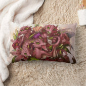 ドラゴンの花束の装飾用クッション ランバークッション (ブランケット)