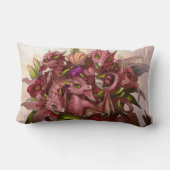 ドラゴンの花束の装飾用クッション ランバークッション (裏面)