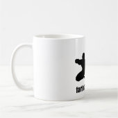 ドラゴンの芸術に入る コーヒーマグカップ (左)