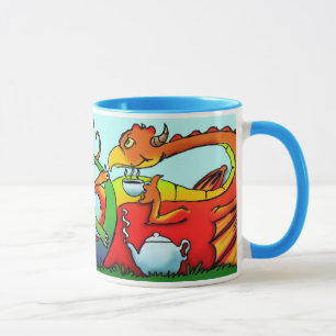 ドラゴンの茶時間 マグカップ