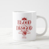 ドラゴンの血は走濃い ジャンボコーヒーマグカップ (右)