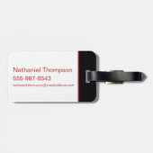 ドラゴンの血は走濃い ラゲッジタグ (裏面横)