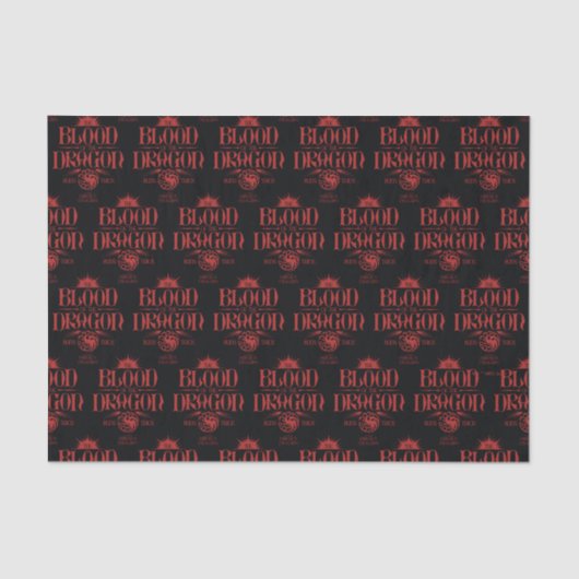 ドラゴンの血は走濃い 薄葉紙 (正面)