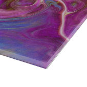 ドラゴンの血ガラス板 カッティングボード (角)