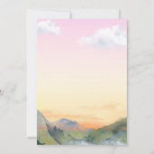 ドラゴンの誕生日招待状、ジュラシックキッズ誕生日 招待状 (裏面)