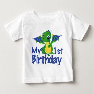 ドラゴンの誕生日 ベビーTシャツ