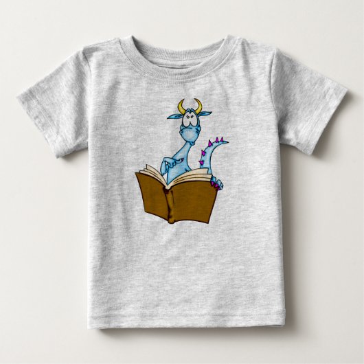 ドラゴンの読本 ベビーTシャツ (正面)
