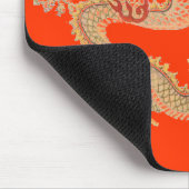 ドラゴンの運のモール マウスパッド (コーナー)