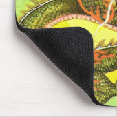 ドラゴンの運のモール マウスパッド (コーナー)