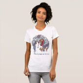 ドラゴンの運のモール Tシャツ (正面フル)