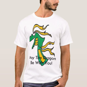 ドラゴンの運のモール Tシャツ