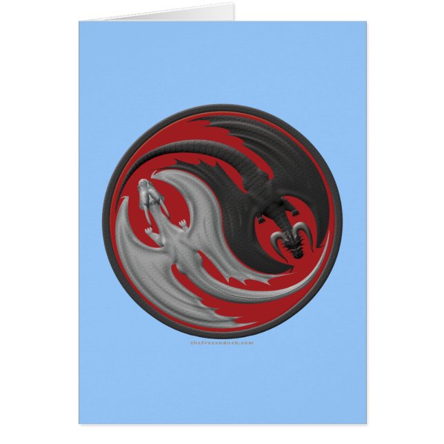 ドラゴンの陰陽 (正面)