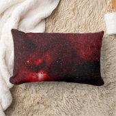 ドラゴンの隠れ家の星雲 ランバークッション (ブランケット)