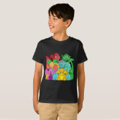 ドラゴンの集団はTシャツをからかいます Tシャツ (正面フル)