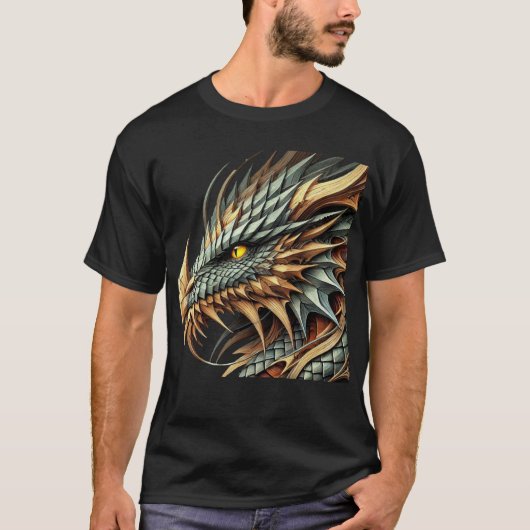 ドラゴンの頭 Tシャツ (正面)