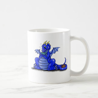 ドラゴンの飲む茶 コーヒーマグカップ