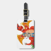 ドラゴンの騎士 ラゲッジタグ (正面縦)