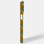 ドラゴンの鱗、扇、波、青海波、カモフラージュ Case-Mate iPhoneケース (裏面 / 右)