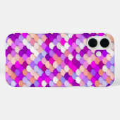 "ドラゴンの鱗" - 紫、濃いピンク、オレンジ Case-Mate iPhoneケース (裏面 (横))