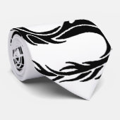 ドラゴンの黒の蝶ネクタイ ネクタイ (ロール)